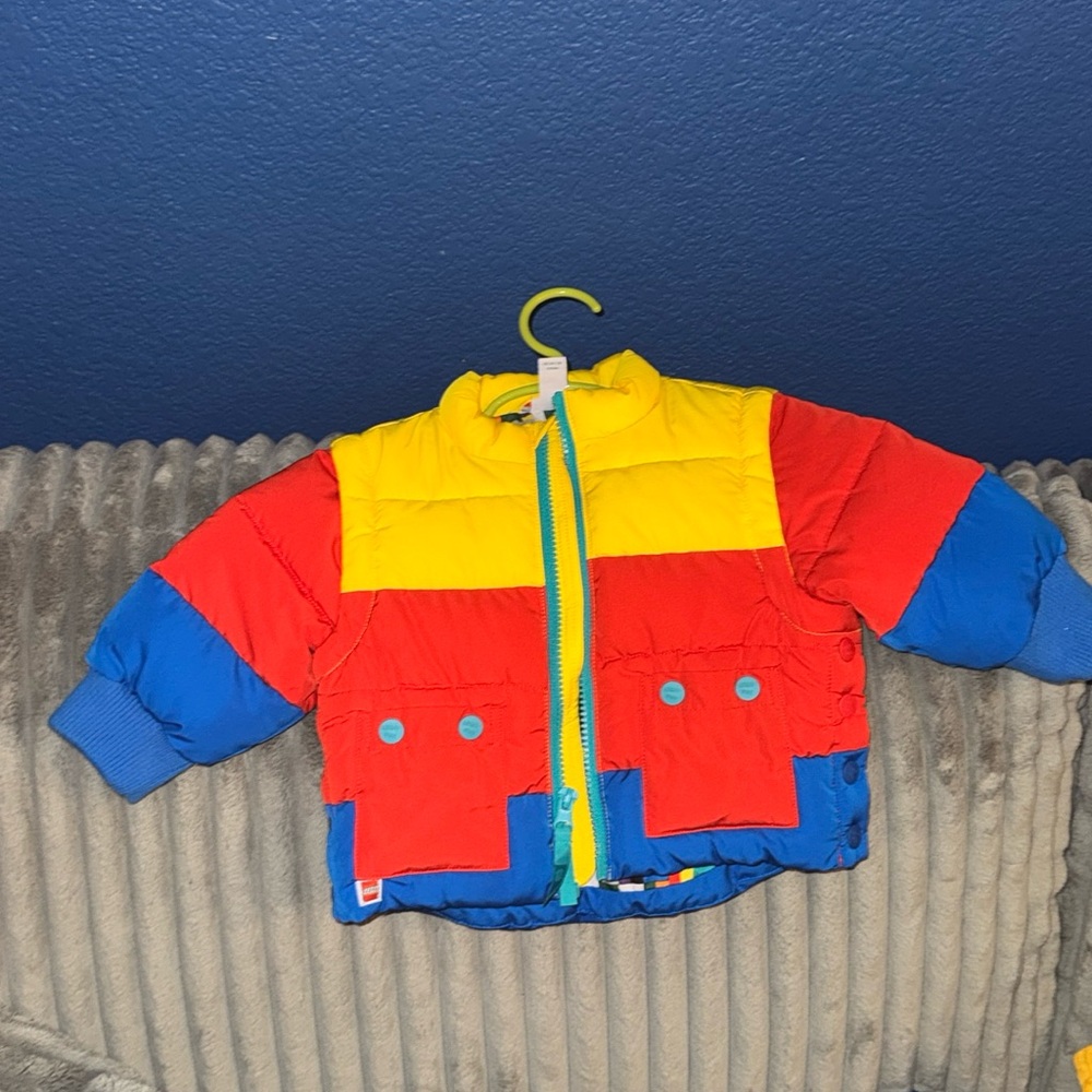 Lego x Target collection Infant 

Infant puffer jacket/ vest
